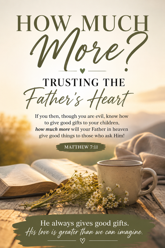 How Much More? Trusting the Father's Heart | Matthew 7:11
