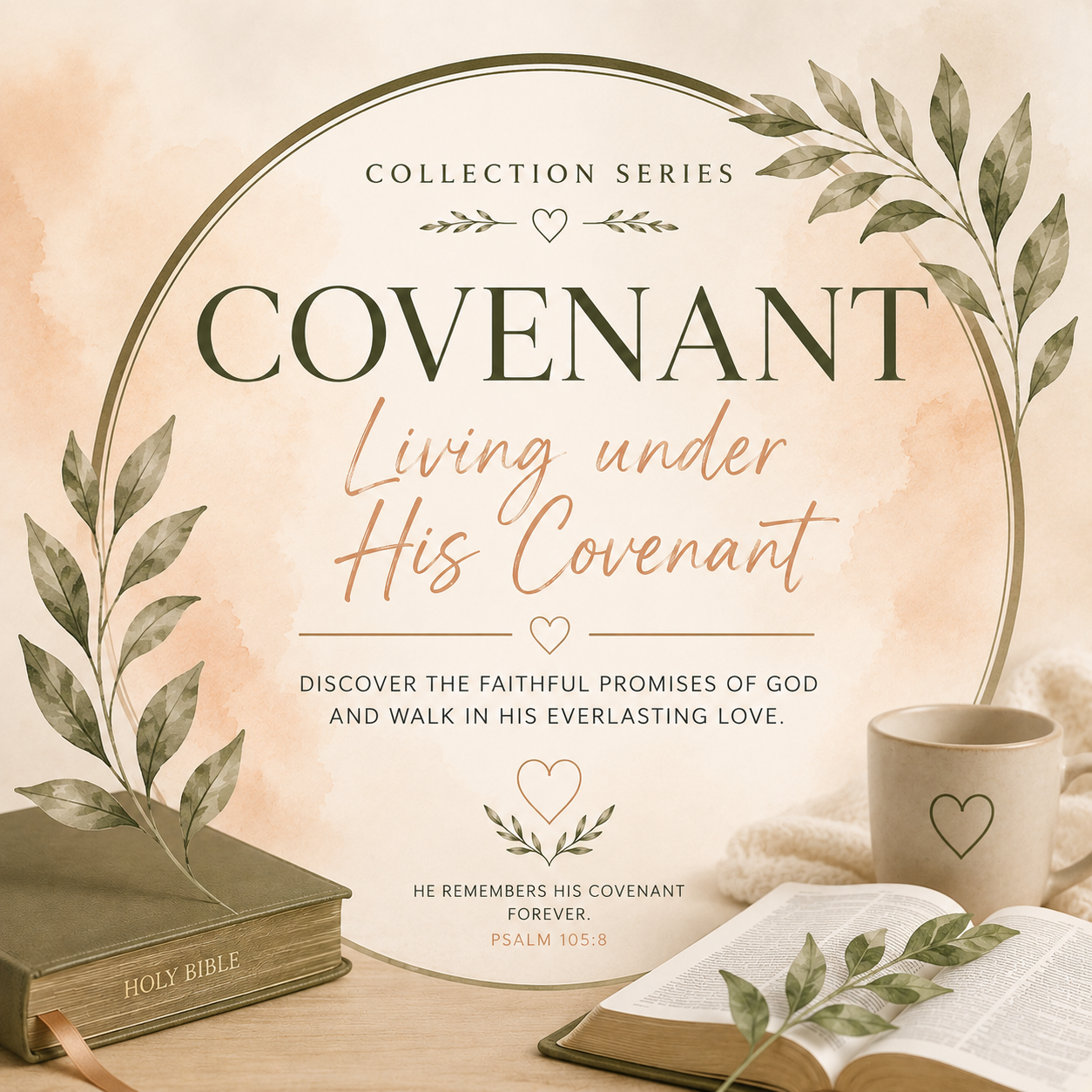 Covenant Series featuring Bible studies on the covenant names of God including Yahweh Jireh, Rapha, Nissi, Shalom, Tsidkenu, and other covenant names revealed throughout Scripture.
